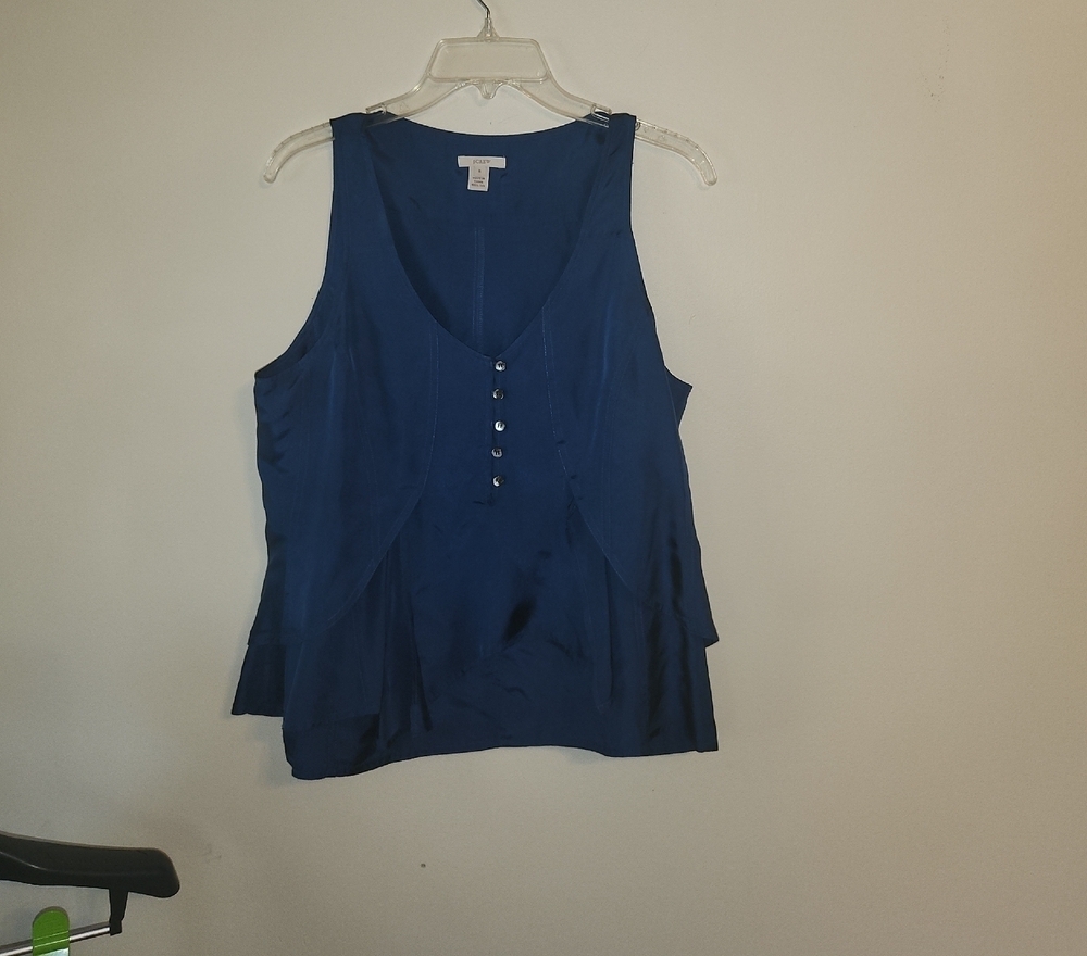 J. Crew Navy Blue Tank Top
